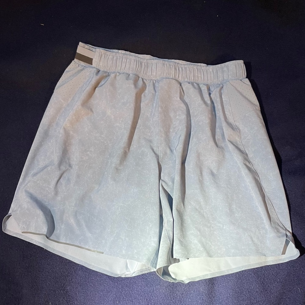 Lulu lemon surge short 6” lined. Baby blue color